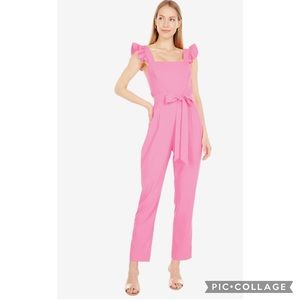 BNWT Lilly Pulitzer Eppley Jumpsuit in Pink SZ 16